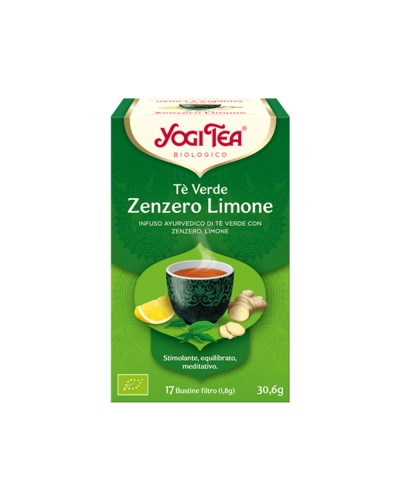 Yogi tea tè verde zenzero e limone
