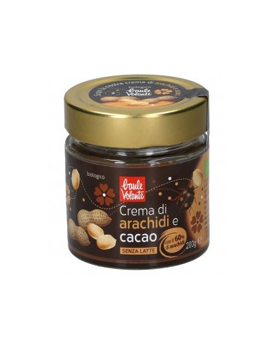 Crema spalmabile arachidi e cacao 200g Baule Volante