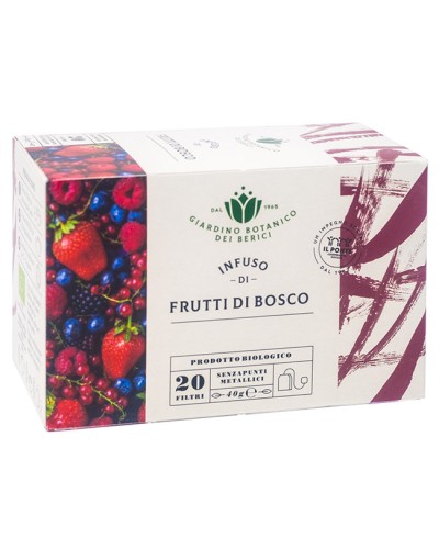 Frutti di bosco 40g (20 filtri) Giardino Botanico dei Berici