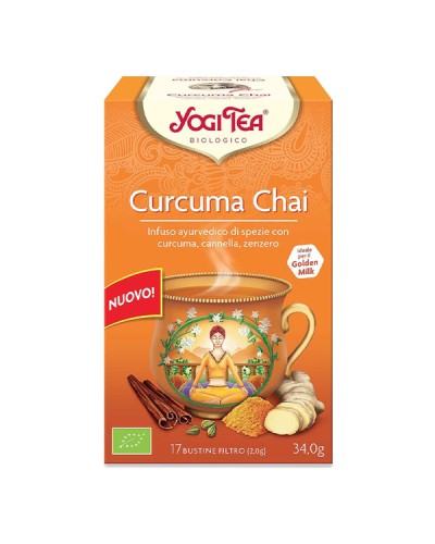 Curcuma chai 34g (17filtri) Yogi Tea