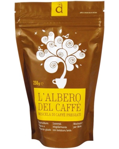 Caffè macinato per moka 250g L'albero del caffè