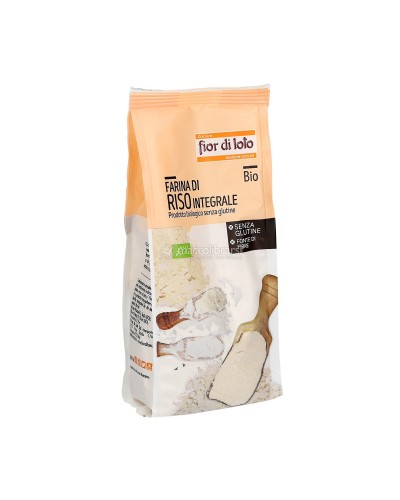 Farina di riso integrale 375g Fior di Loto
