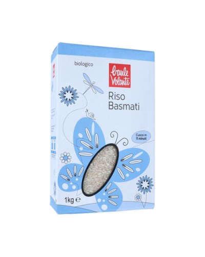 Riso basmati bianco 1 kg Baule Volante