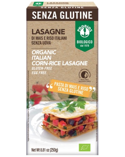 Lasagne Mais E Riso 250g Probios